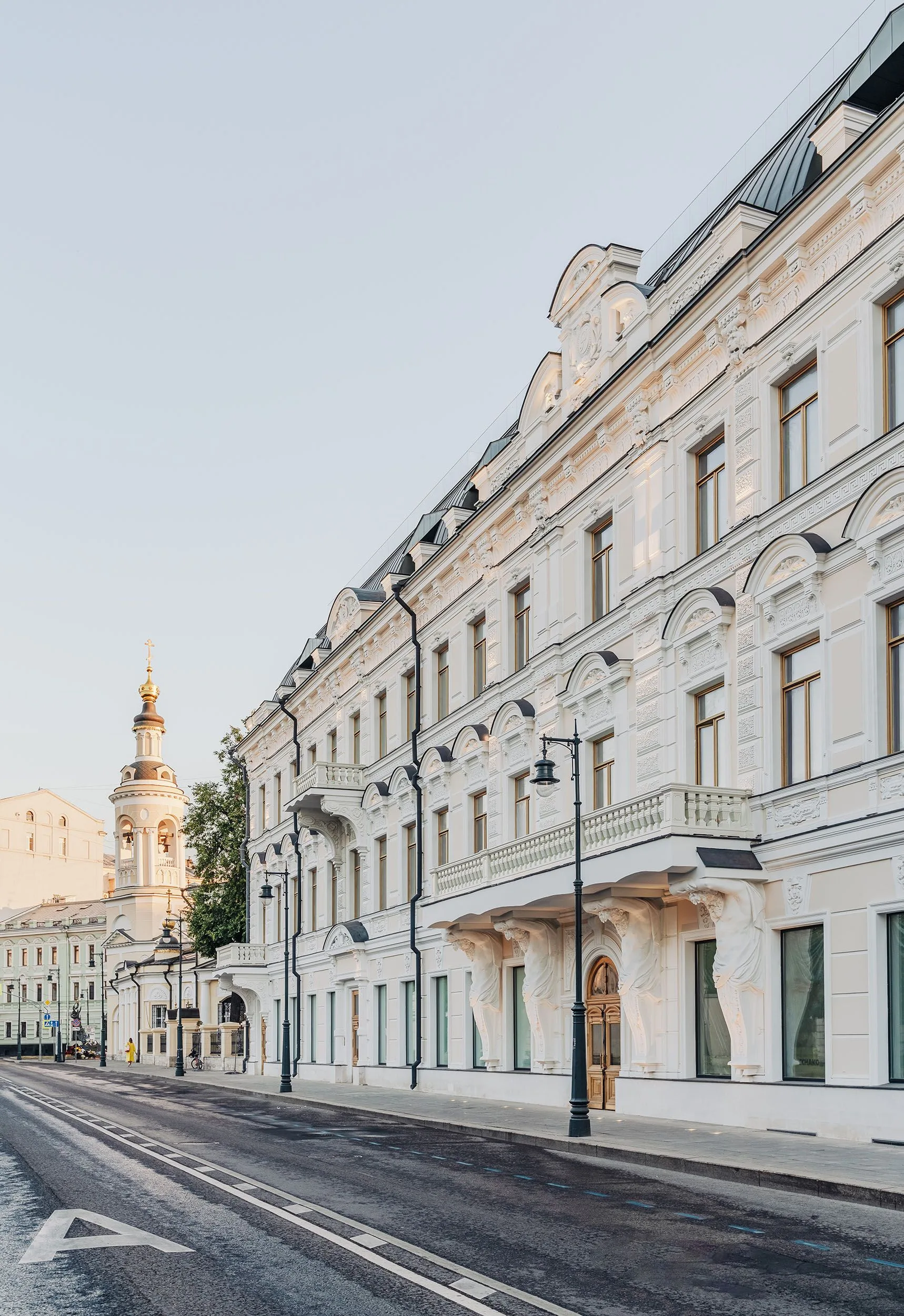 Дом с Атлантами на улице Солянке, фото застройщика